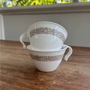 Corelle Woodland Brown Hook Mug Set (set of 2)